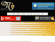 Tablet Screenshot of otcinsurance.ca